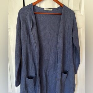 Mansted Navy Cardigan Size Small